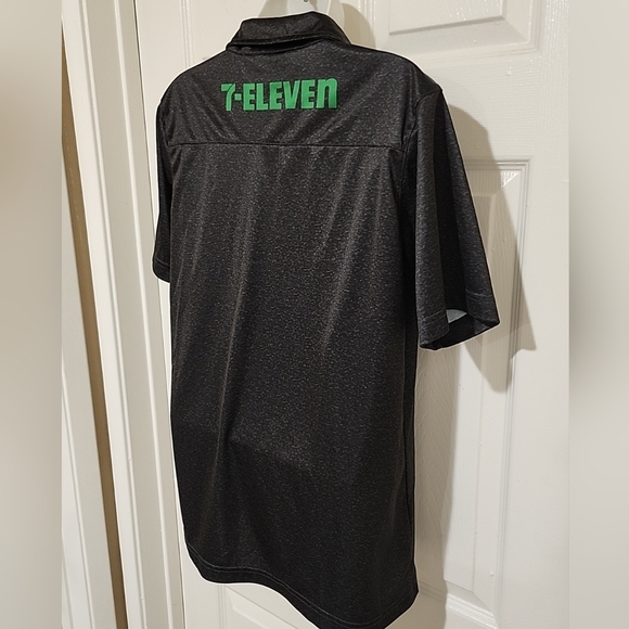 7-Eleven Polo No Button Women's Work Uniform Shirt Size Medium - Picture 8 of 9